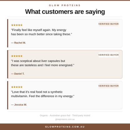 Pure Vitality - Grass Fed Beef Liver Energy Capsules