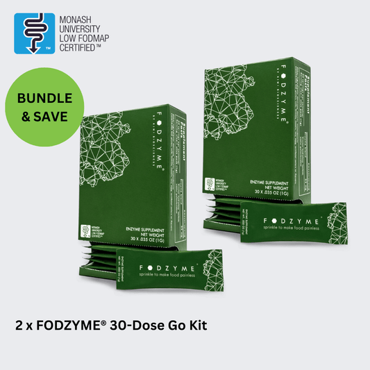Double the FODZYME® 30-Dose On the Go Bundle