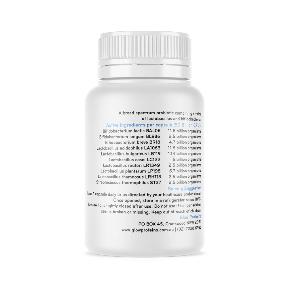 Glow Proteins - Gut 360 Advanced High-Potency Probiotics