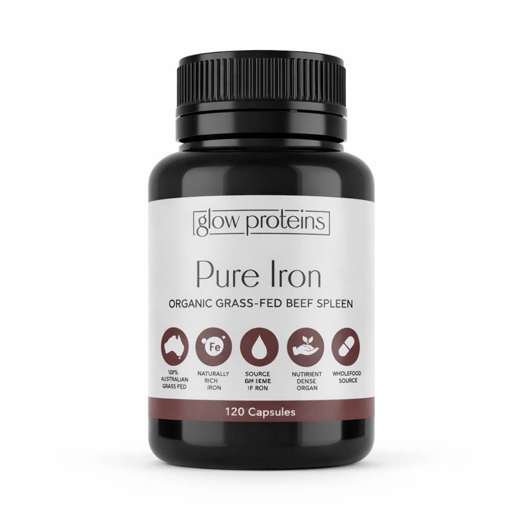Pure Iron - Grass Fed Beef Spleen Iron Capsules